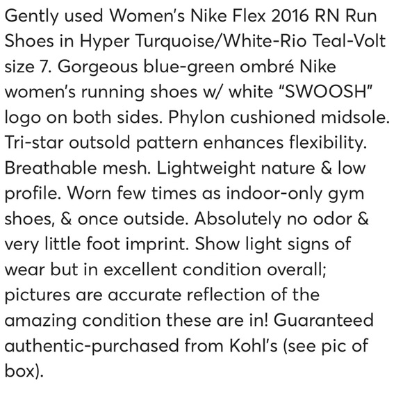 (7) Nike Flex Run 2016 - Picture 14 of 15